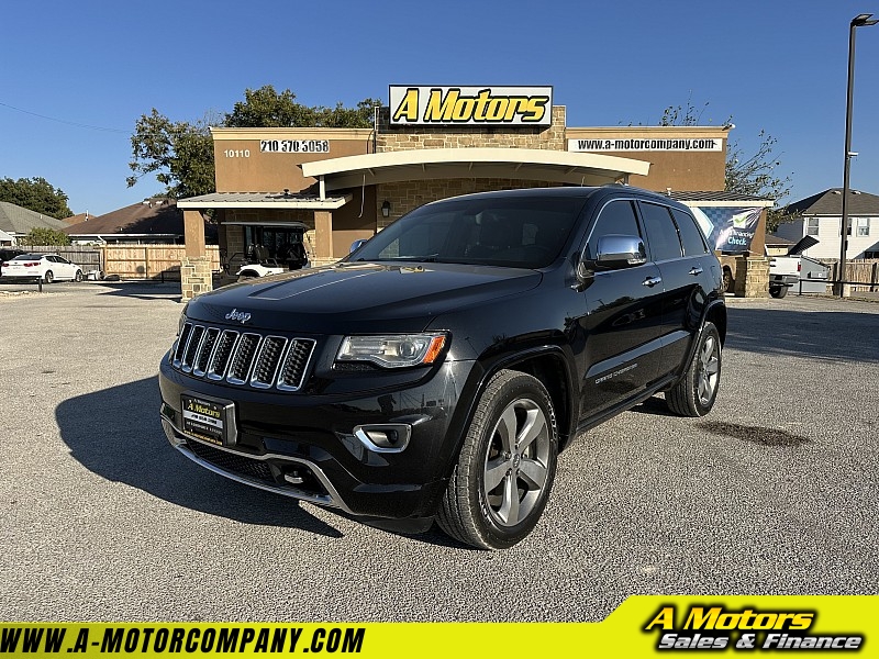 Used 2014  Jeep Grand Cherokee 4d SUV 2WD Overland at A Motors Sales & Finance near San Antonio, TX