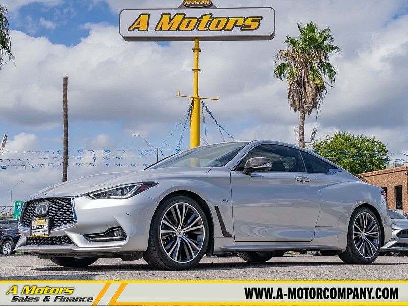 Used 2019  INFINITI Q60 2d Coupe RWD 3&period;0t LUXE at A Motors Sales & Finance near San Antonio&comma; TX