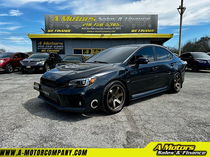 Used 2018  Subaru WRX 4d Sedan Limited 6spd at A Motors Sales & Finance near San Antonio, TX