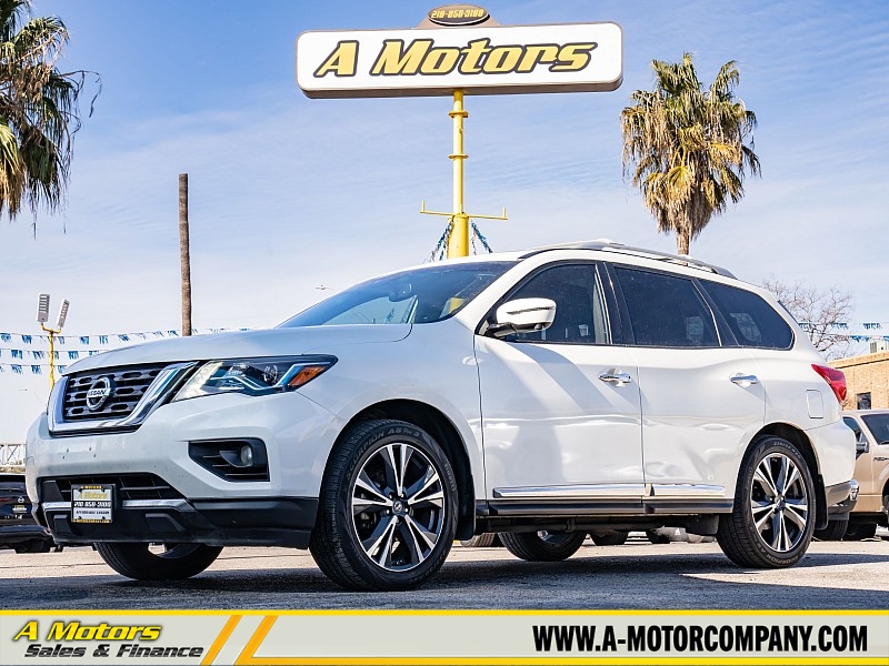 Used 2018  Nissan Pathfinder 4d SUV FWD Platinum at A Motors Sales & Finance near San Antonio&comma; TX