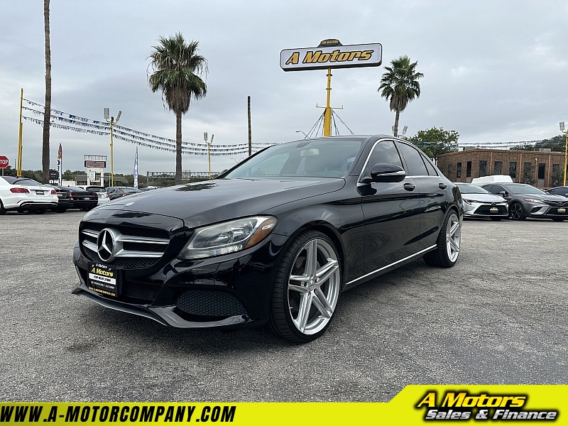 Used 2015  Mercedes-Benz C-Class 4d Sedan C300 at A Motors Sales & Finance near San Antonio, TX