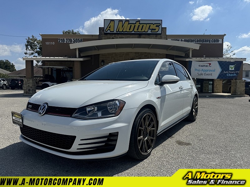 Used 2017  Volkswagen GTI 4d Hatchback S Auto at A Motors Sales & Finance near San Antonio, TX