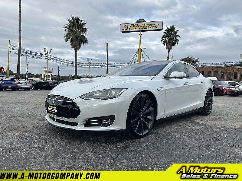 Used 2013  Tesla Model S 4d Sedan Performance at A Motors Sales & Finance near San Antonio, TX