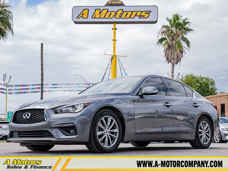 Used 2021  INFINITI Q50 3&period;0t PURE RWD at A Motors Sales & Finance near San Antonio&comma; TX
