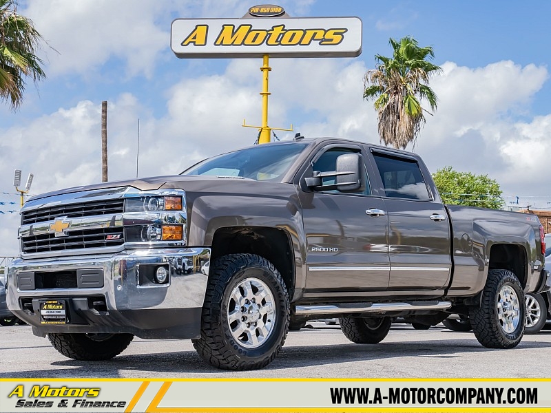Used 2015  Chevrolet Silverado 2500 4WD Crew Cab LTZ Duramax Plus at A Motors Sales & Finance near San Antonio&comma; TX