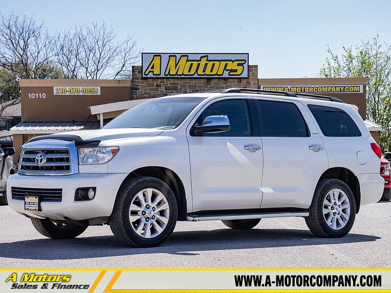 Used 2012  Toyota Sequoia 4d SUV RWD Platinum at A Motors Sales & Finance near San Antonio&comma; TX