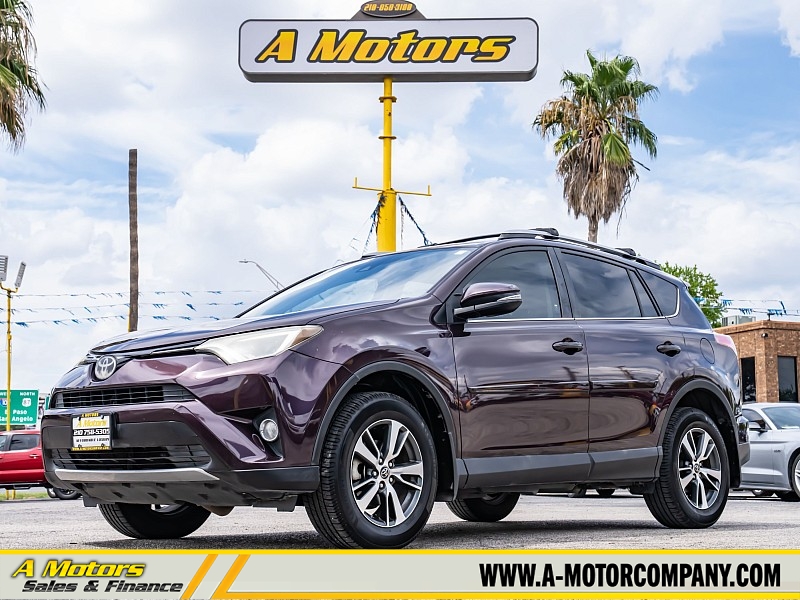 Used 2017  Toyota RAV4 4d SUV FWD XLE at A Motors Sales & Finance near San Antonio&comma; TX