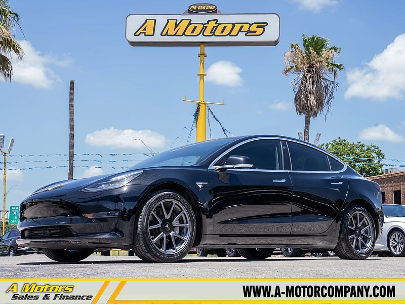 Used 2018  Tesla Model 3 4d Sedan RWD Mid Range at A Motors Sales & Finance near San Antonio&comma; TX
