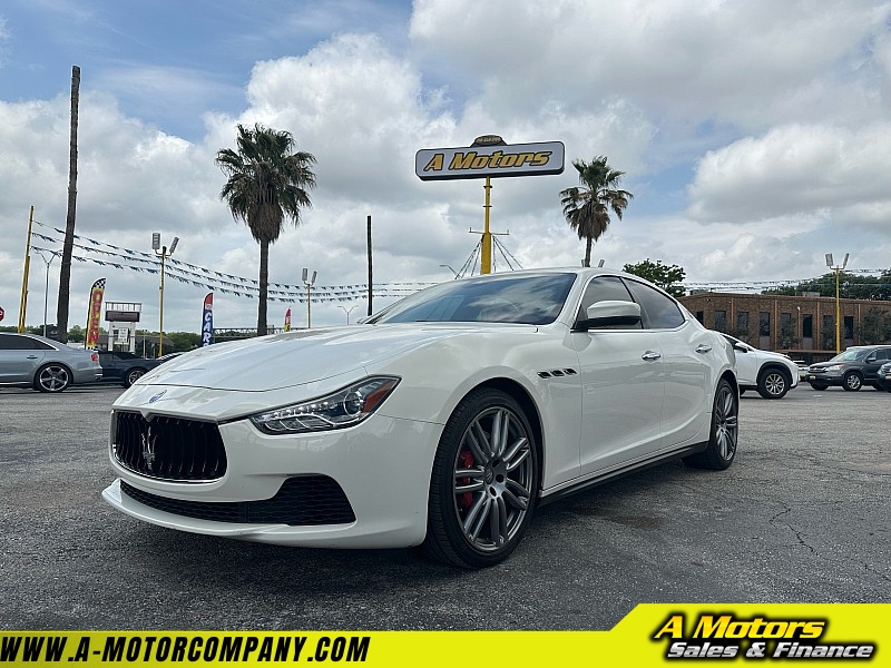 Used 2017 Maserati Ghibli 4d Sedan RWD S at A Motors Sales & Finance near San Antonio, TX