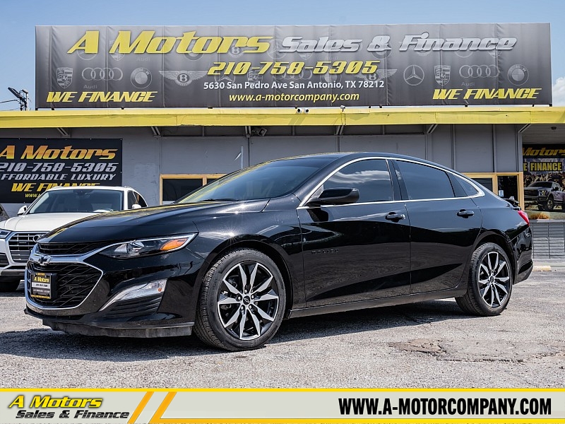 Used 2023  Chevrolet Malibu 4dr Sdn RS at A Motors Sales & Finance near San Antonio, TX