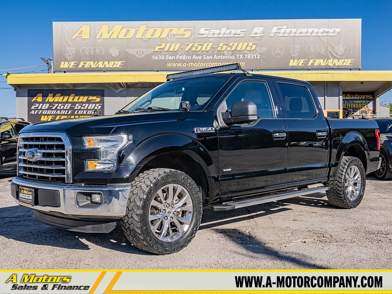 Used 2016  Ford F-150 2WD SuperCrew XLT 5 1/2 at A Motors Sales & Finance near San Antonio, TX