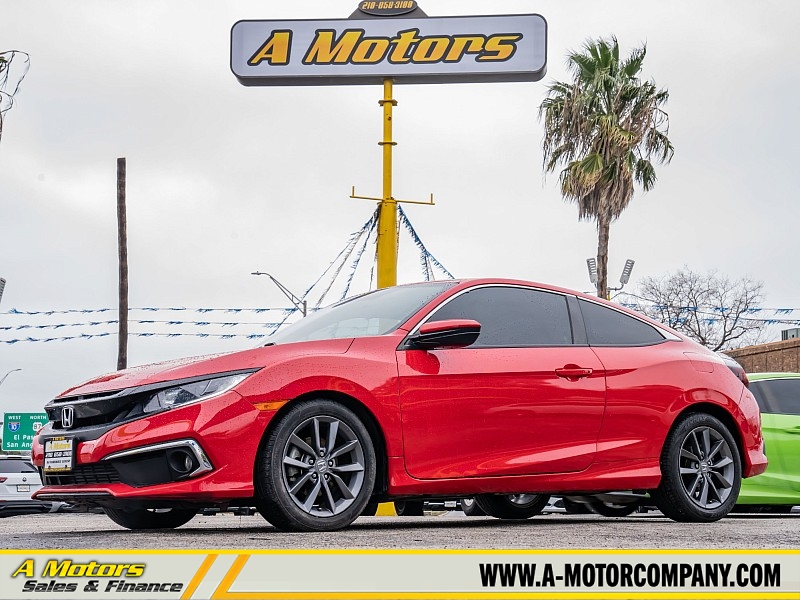 Used 2020  Honda Civic Coupe 2d EX at A Motors Sales & Finance near San Antonio&comma; TX