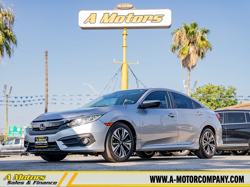 Used 2016  Honda Civic Sedan 4d EX-T at A Motors Sales & Finance near San Antonio, TX