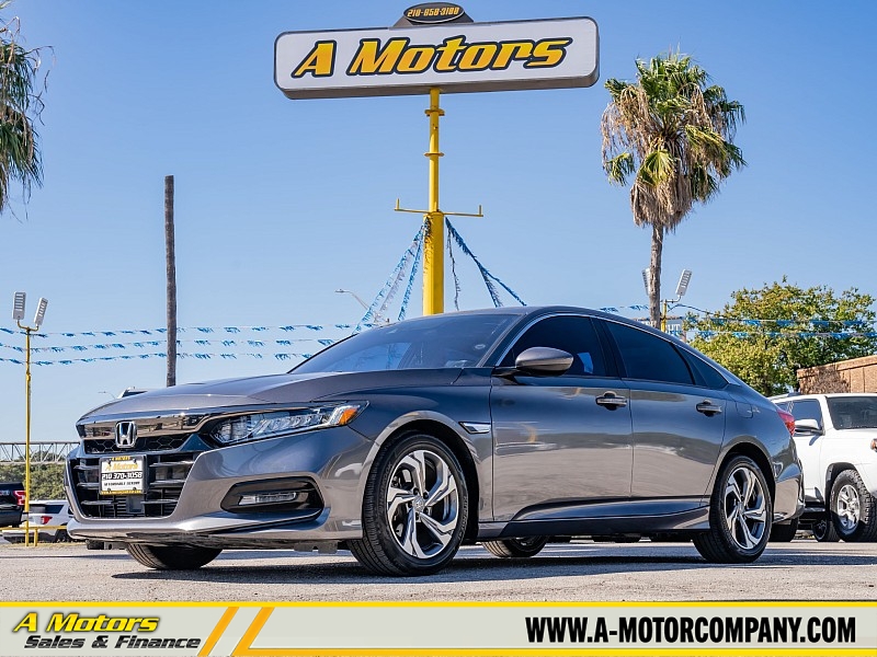 Used 2018  Honda Accord Sedan 4d Sport 1.5L CVT at A Motors Sales & Finance near San Antonio, TX