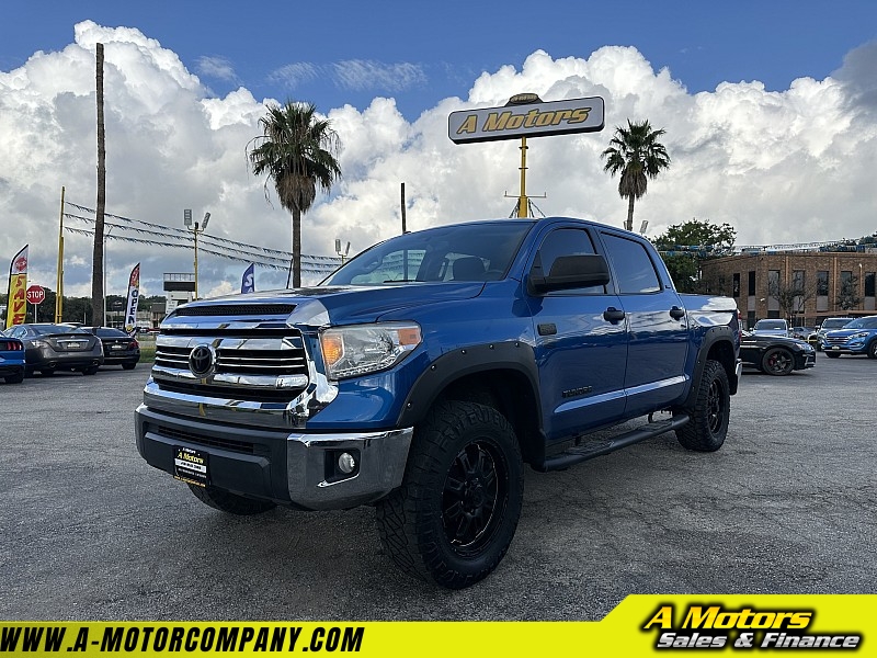 Used 2017  Toyota Tundra 2WD CrewMax SR5 5.7L FFV at A Motors Sales & Finance near San Antonio, TX