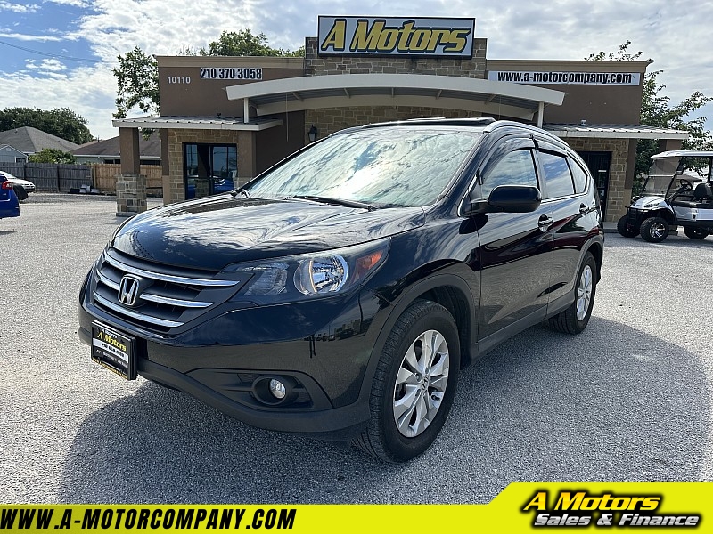 Used 2012  Honda CR-V 4d SUV AWD EX-L at A Motors Sales & Finance near San Antonio, TX