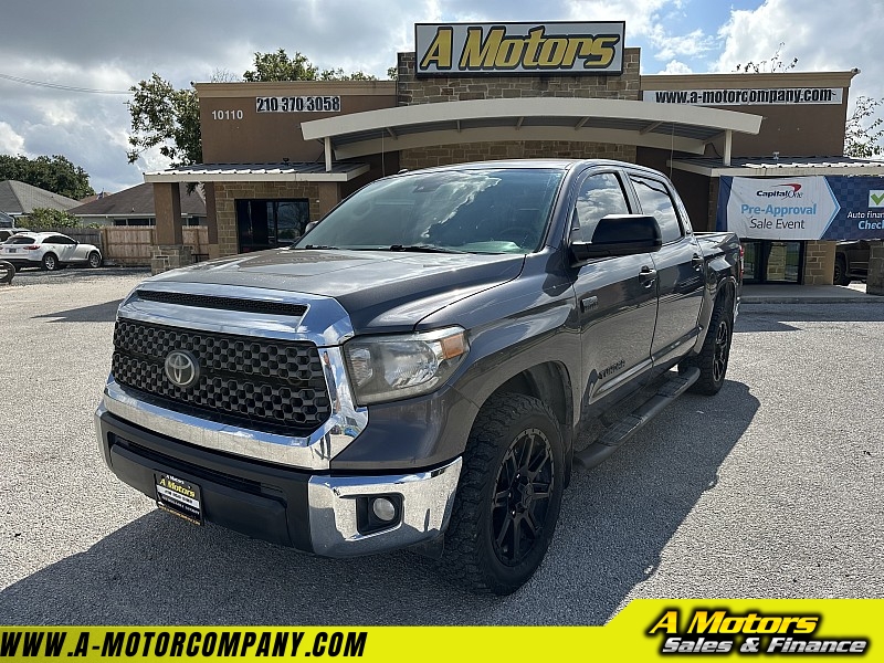 Used 2018  Toyota Tundra 2WD CrewMax SR5 5.7L at A Motors Sales & Finance near San Antonio, TX