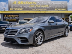 Used 2018  Mercedes-Benz S-Class 4d Sedan S560 at A Motors Sales & Finance near San Antonio&comma; TX