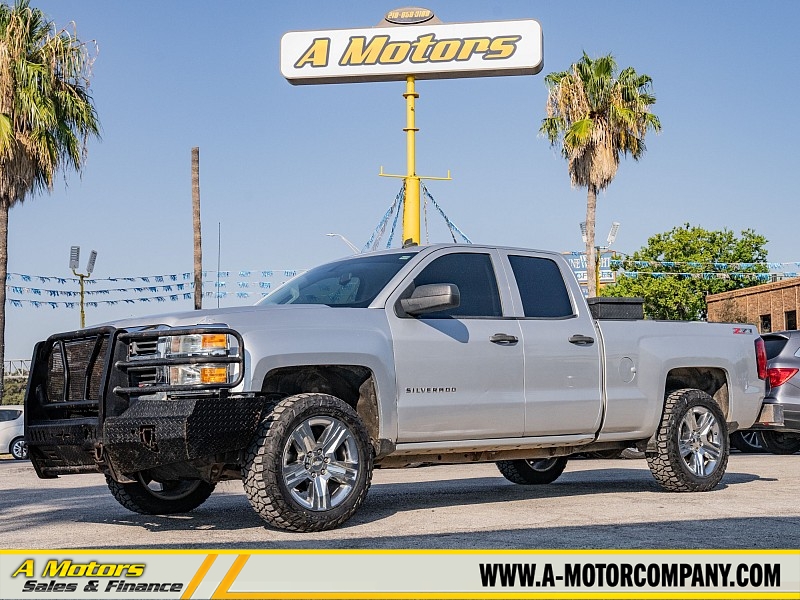 Used 2014  Chevrolet Silverado 1500 4WD Double Cab LT at A Motors Sales & Finance near San Antonio, TX
