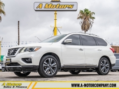 Used 2017  Nissan Pathfinder 4d SUV 4WD Platinum at A Motors Sales & Finance near San Antonio&comma; TX