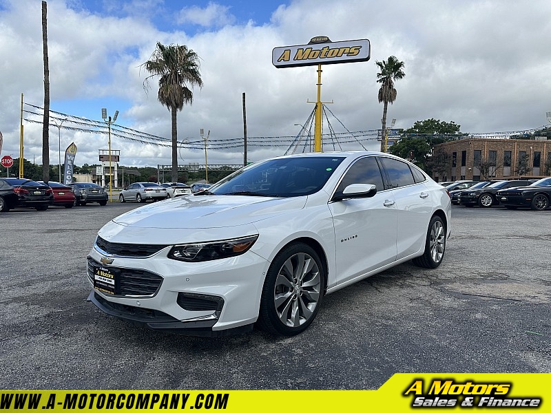 Used 2018  Chevrolet Malibu 4d Sedan Premier at A Motors Sales & Finance near San Antonio, TX