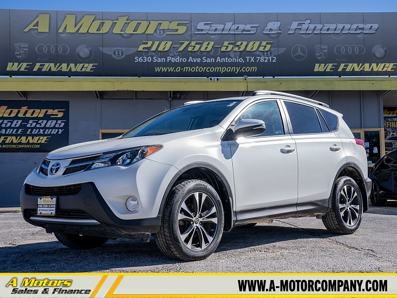 Used 2015  Toyota RAV4 4d SUV FWD Limited at A Motors Sales & Finance near San Antonio, TX