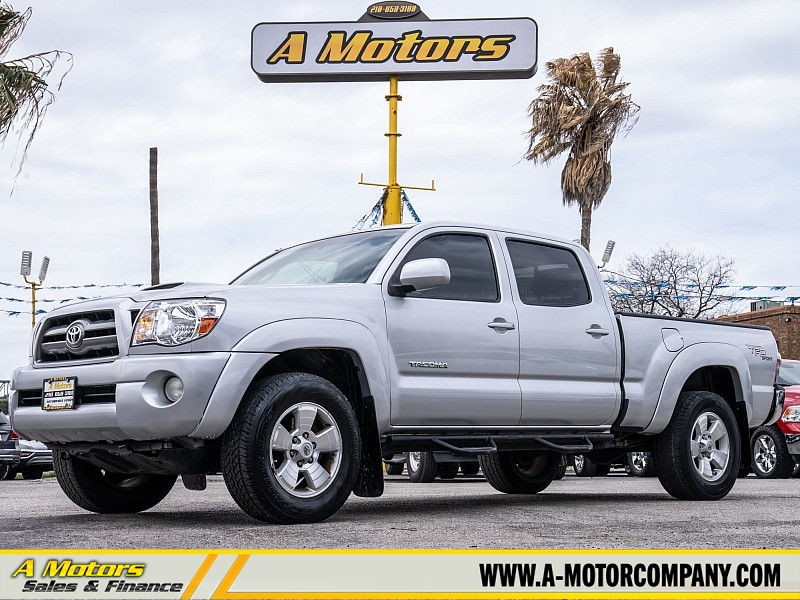 Used 2010  Toyota Tacoma 2WD D-Cab PreRunner Long Bed at A Motors Sales & Finance near San Antonio&comma; TX