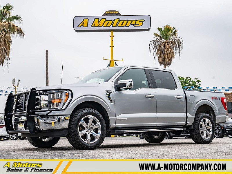 Used 2021  Ford F-150 4WD LARIAT SuperCrew 5&period;5' Box Hybrid at A Motors Sales & Finance near San Antonio&comma; TX