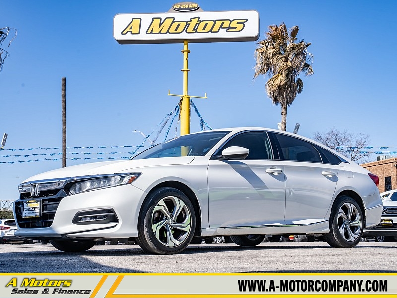 Used 2018  Honda Accord Sedan 4d EX 1&period;5L at A Motors Sales & Finance near San Antonio&comma; TX