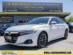Used 2021  Honda Accord Sedan EX-L 1&period;5T CVT at A Motors Sales & Finance near San Antonio&comma; TX