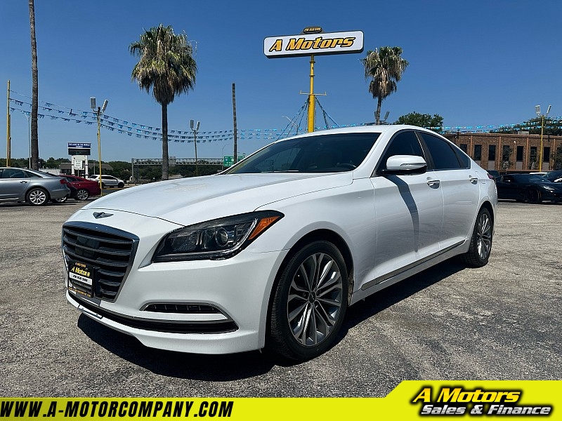 Used 2017 Genesis G80 4d Sedan RWD 3.8L Premium at A Motors Sales & Finance near San Antonio, TX