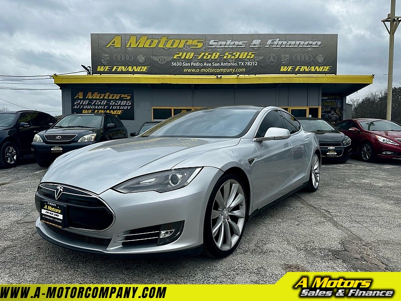 Used 2012  Tesla Model S 4d Sedan Signature Performance at A Motors Sales & Finance near San Antonio, TX