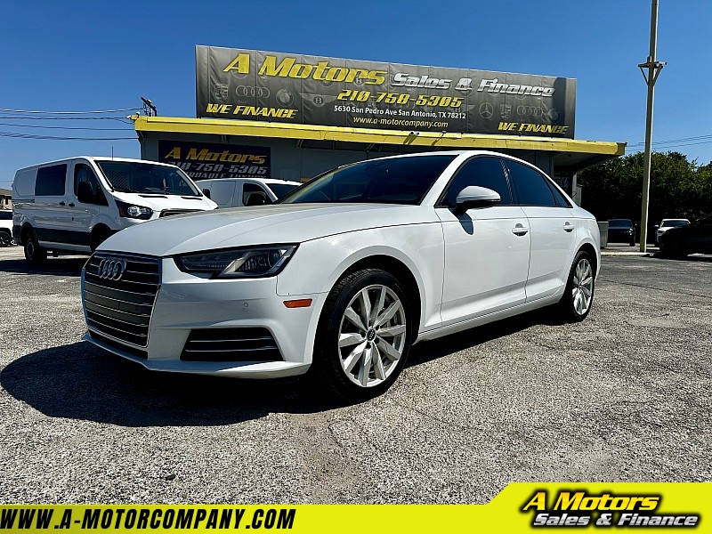 Used 2017  Audi A4 4d Sedan 2.0T Premium at A Motors Sales & Finance near San Antonio, TX