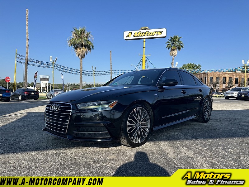 Used 2016  Audi A6 4d Sedan 2.0T Quattro Premium+ at A Motors Sales & Finance near San Antonio, TX