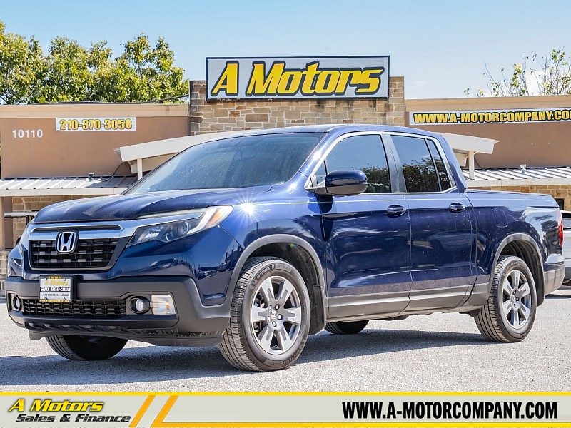 Used 2017  Honda Ridgeline Crew Cab FWD RTL-T at A Motors Sales & Finance near San Antonio&comma; TX