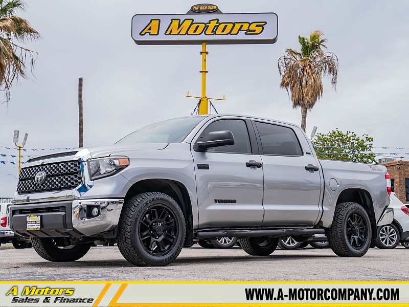 Used 2021  Toyota Tundra 2WD SR5 CrewMax 5&period;5ft Bed 5&period;7L at A Motors Sales & Finance near San Antonio&comma; TX