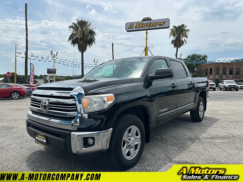 Used 2016  Toyota Tundra 2WD CrewMax SR5 4.6L at A Motors Sales & Finance near San Antonio, TX
