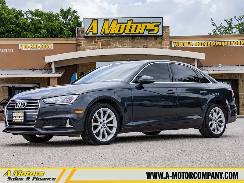 Used 2019  Audi A4 4d Sedan Premium at A Motors Sales & Finance near San Antonio&comma; TX