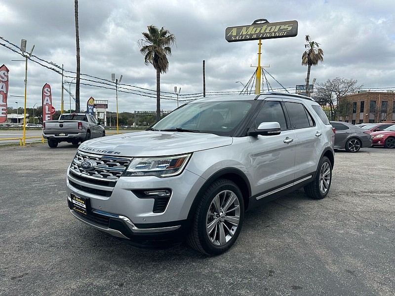 Used 2018  Ford Explorer 4d SUV 4WD Limited at A Motors Sales & Finance near San Antonio, TX