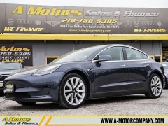 Used 2019  Tesla Model 3 4d Sedan RWD Standard Range Plus at A Motors Sales & Finance near San Antonio&comma; TX