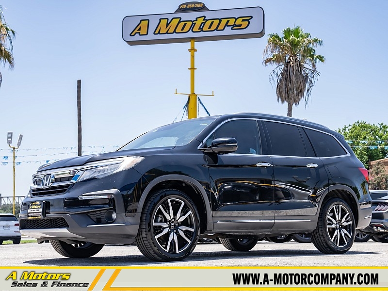 Used 2019  Honda Pilot 4d SUV FWD Touring 8-Passenger at A Motors Sales & Finance near San Antonio&comma; TX