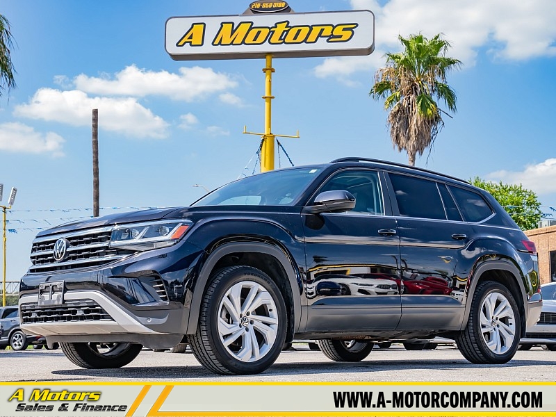Used 2021  Volkswagen Atlas 3&period;6L V6 SE w&sol;Technology 4MOTION at A Motors Sales & Finance near San Antonio&comma; TX