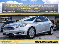 Used 2017 Ford Focus 4d Hatchback Titanium at A Motors Sales & Finance near San Antonio, TX