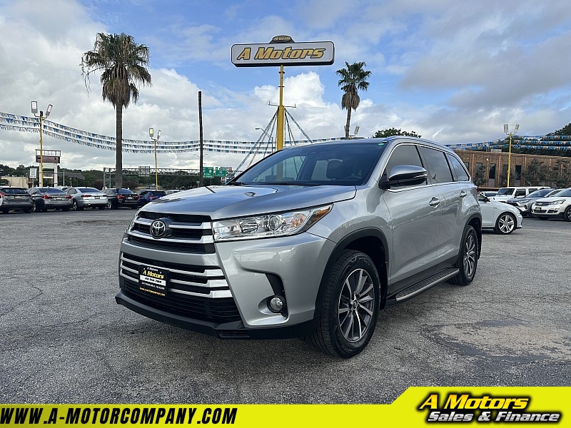 Used 2019  Toyota Highlander 4d SUV FWD XLE at A Motors Sales & Finance near San Antonio, TX