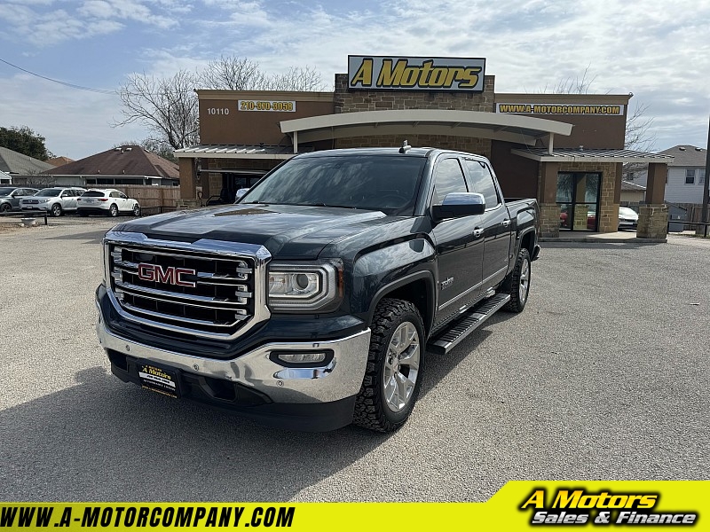 Used 2017  GMC Sierra 1500 2WD Crew Cab SLT at A Motors Sales & Finance near San Antonio, TX