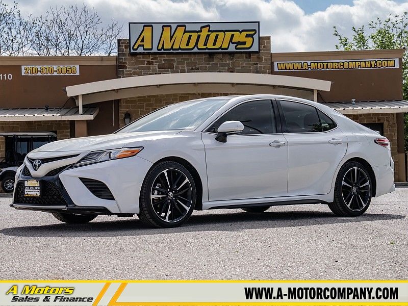 Used 2020  Toyota Camry 4d Sedan XSE at A Motors Sales & Finance near San Antonio&comma; TX
