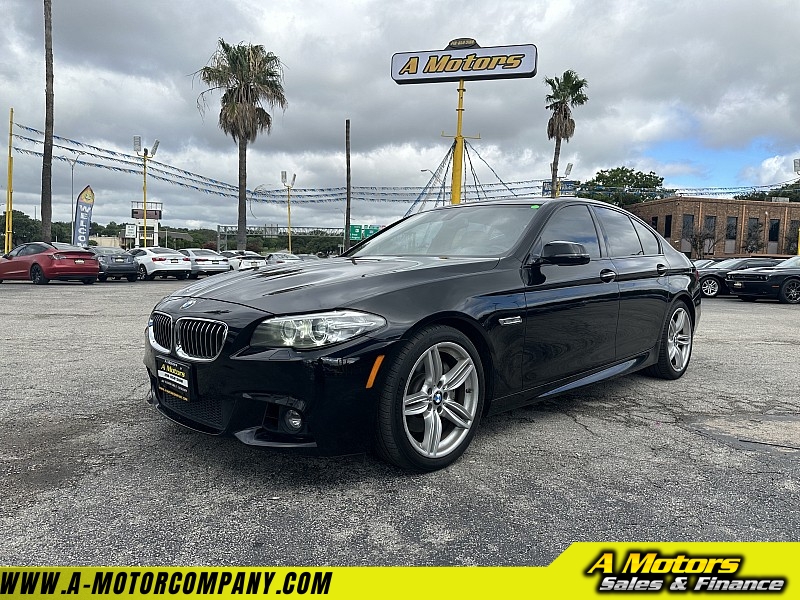 Used 2015  BMW 5 Series 4dr Sdn 535i RWD at A Motors Sales & Finance near San Antonio, TX