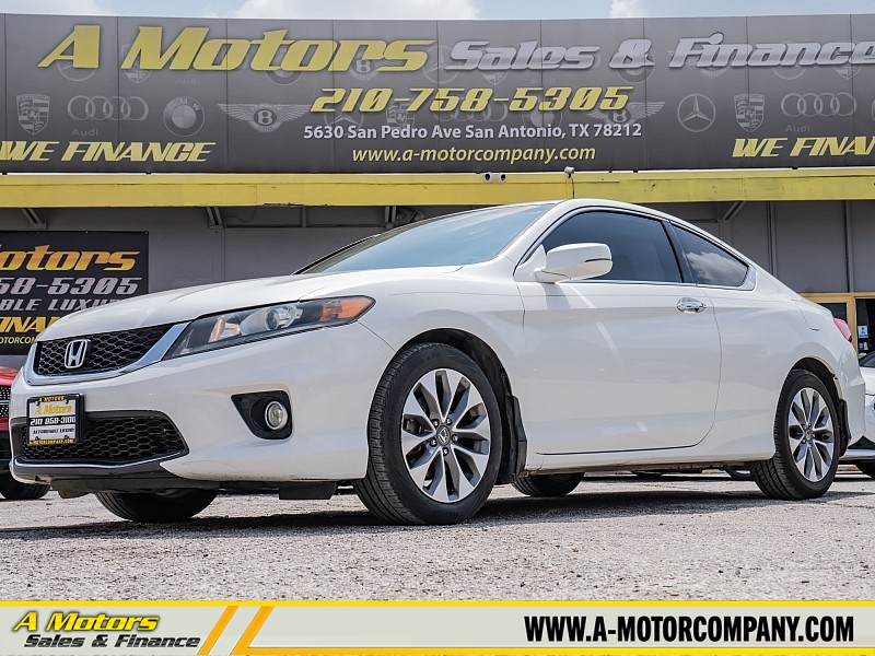 Used 2013  Honda Accord Coupe 2d EX-L at A Motors Sales & Finance near San Antonio&comma; TX