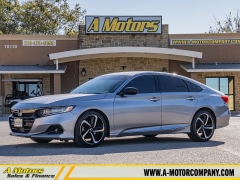  2021 Honda Accord Sedan Sport 1.5T CVT at A Motors Sales & Finance near San Antonio, TX
