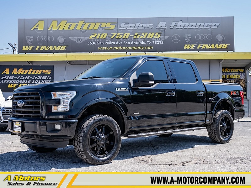 Used 2016  Ford F-150 4WD SuperCrew XLT 5 1/2 at A Motors Sales & Finance near San Antonio, TX